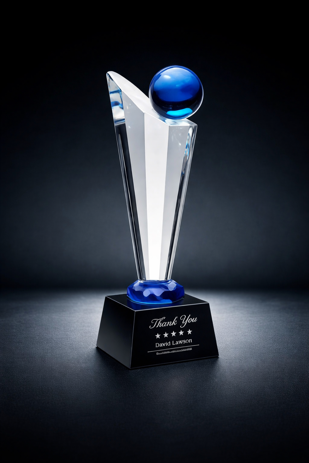 Crystal Trophy Award